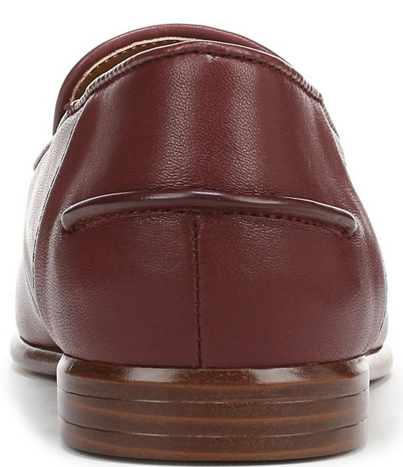 Franco Sarto Mirabelle Leather Bar Hardware Loafers