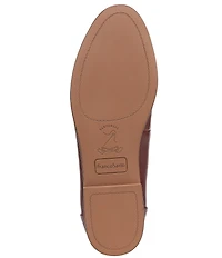 Franco Sarto Mirabelle Leather Bar Hardware Loafers