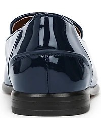 Franco Sarto Mirabelle Patent Bar Hardware Loafers