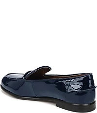 Franco Sarto Mirabelle Patent Bar Hardware Loafers