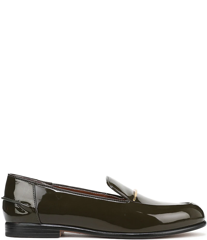 Franco Sarto Mirabelle Patent Bar Hardware Loafers