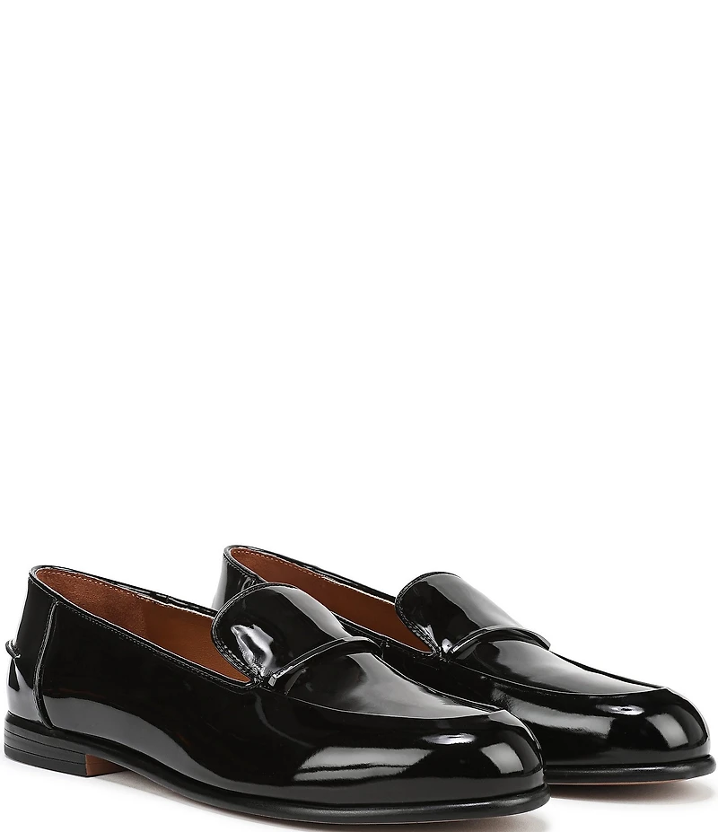 Franco Sarto Mirabelle Patent Bar Hardware Loafers