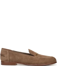 Franco Sarto Mirabelle Suede Bar Hardware Loafers