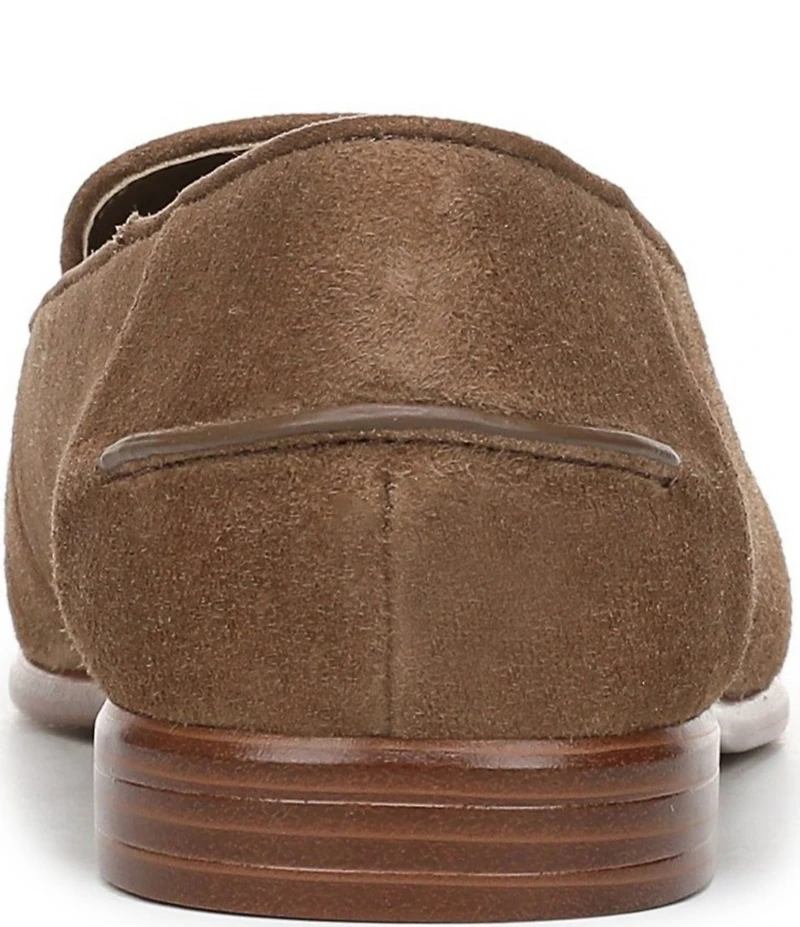 Franco Sarto Mirabelle Suede Bar Hardware Loafers