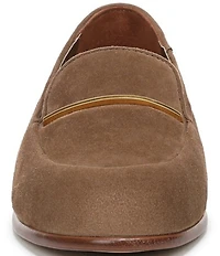 Franco Sarto Mirabelle Suede Bar Hardware Loafers