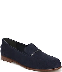 Franco Sarto Mirabelle Suede Bar Hardware Loafers