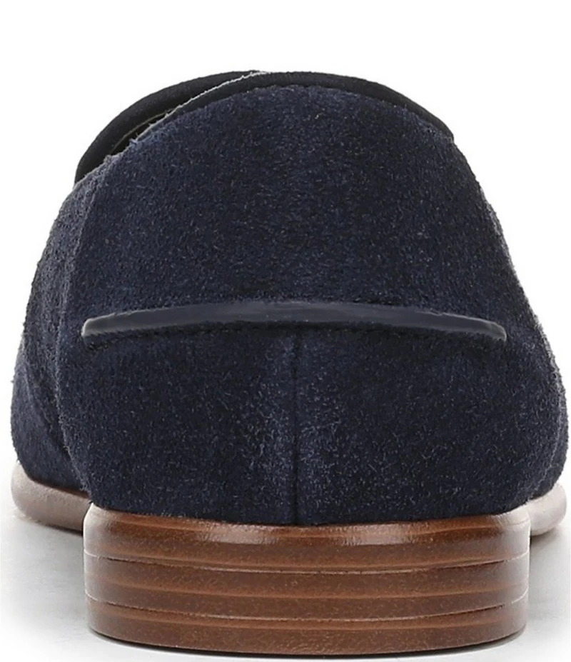 Franco Sarto Mirabelle Suede Bar Hardware Loafers