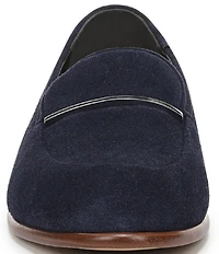 Franco Sarto Mirabelle Suede Bar Hardware Loafers