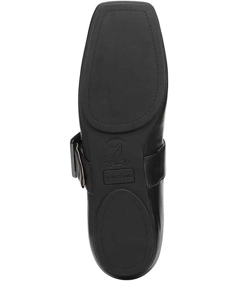 Franco Sarto Oakes Leather Mary Jane Flats
