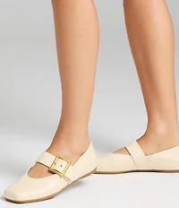Franco Sarto Oakes Leather Mary Jane Flats
