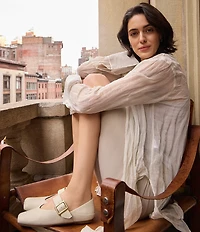 Franco Sarto Oakes Leather Mary Jane Flats