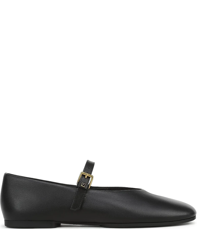 Franco Sarto Odilia Leather Mary Jane Ballerina Flats