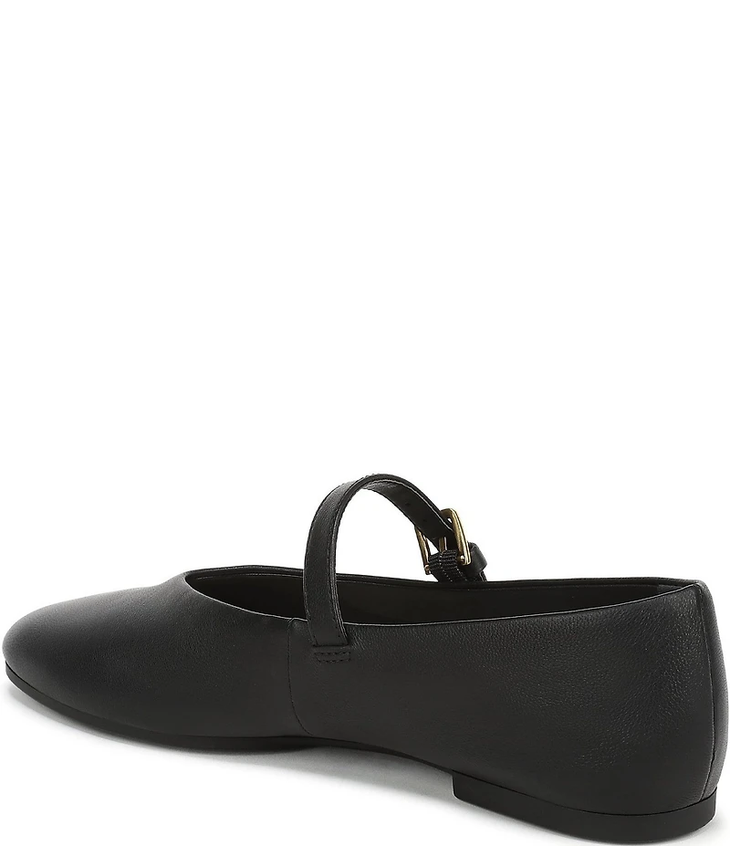 Franco Sarto Odilia Leather Mary Jane Ballerina Flats