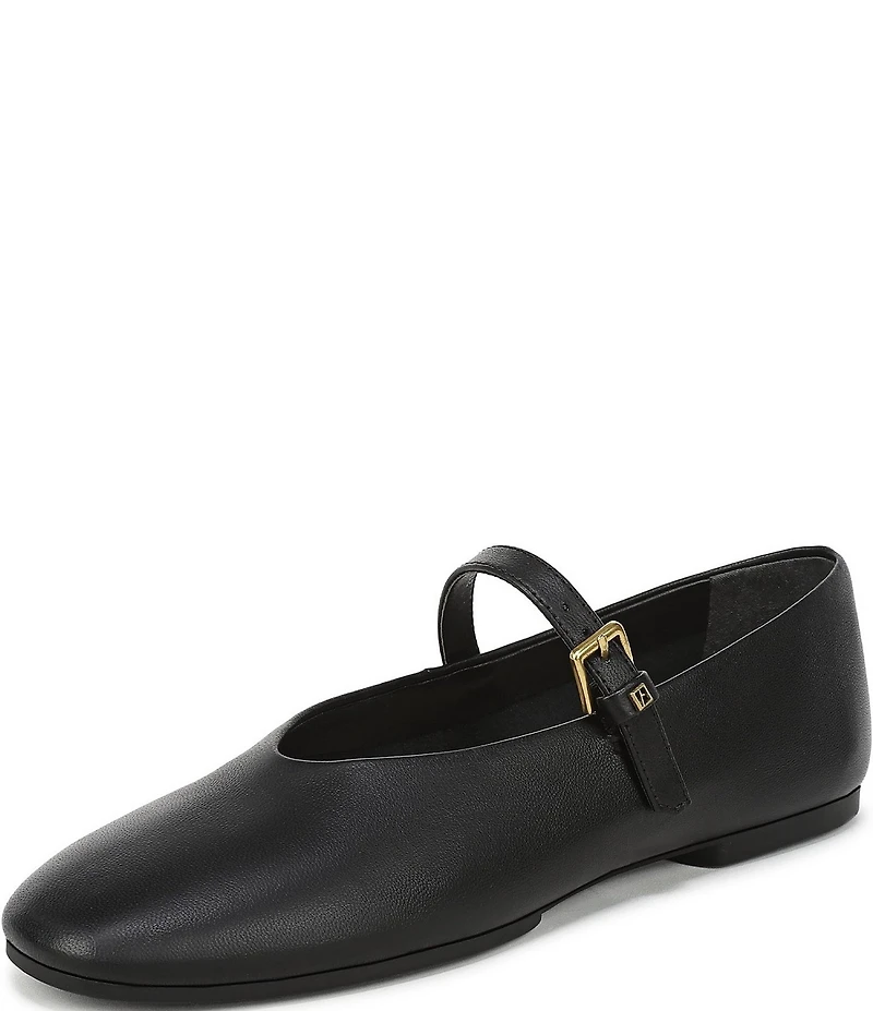 Franco Sarto Odilia Leather Mary Jane Ballerina Flats