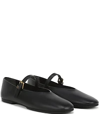 Franco Sarto Odilia Leather Mary Jane Ballerina Flats