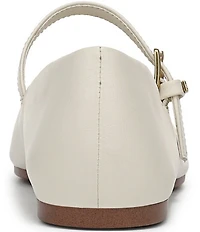 Franco Sarto Odilia Leather Mary Jane Ballerina Flats