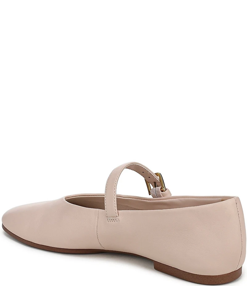 Franco Sarto Odilia Leather Mary Jane Ballerina Flats