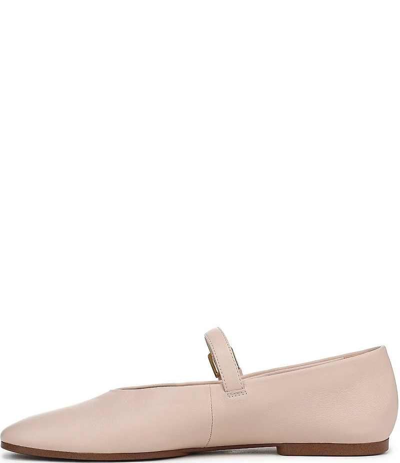 Franco Sarto Odilia Leather Mary Jane Ballerina Flats