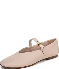Franco Sarto Odilia Leather Mary Jane Ballerina Flats
