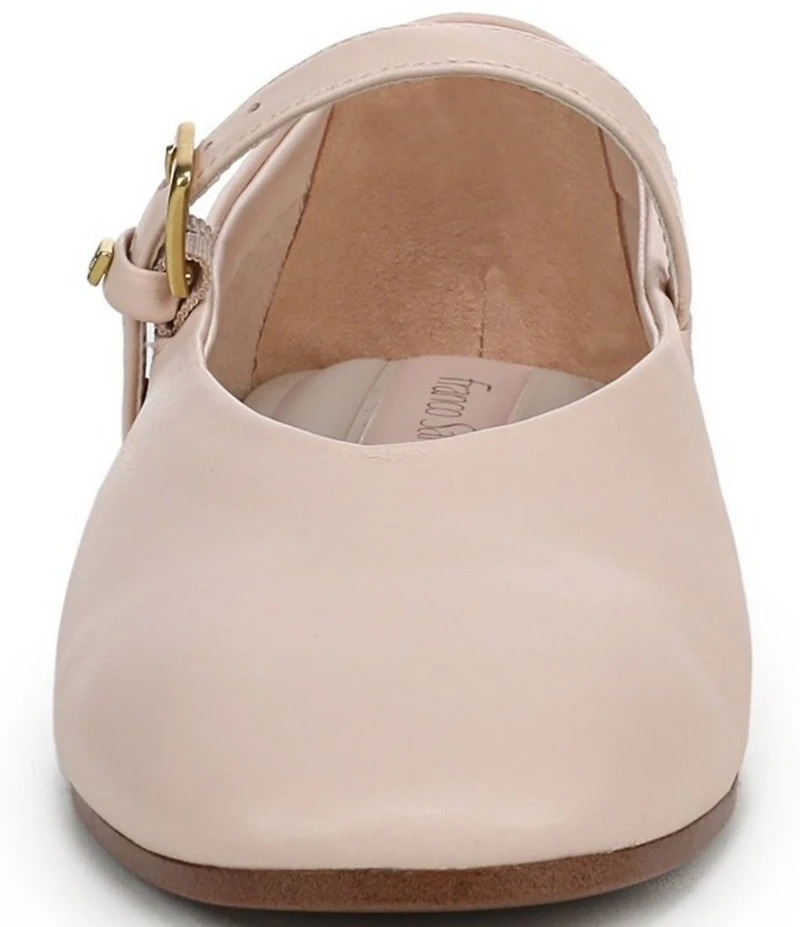 Franco Sarto Odilia Leather Mary Jane Ballerina Flats