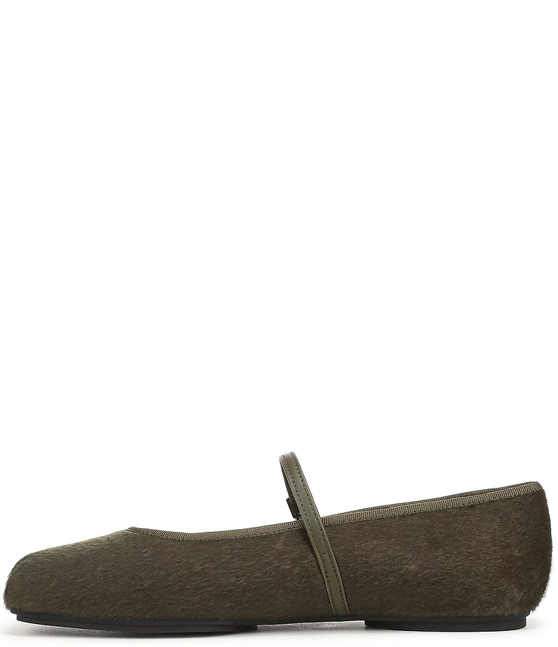 Franco Sarto Oriel Fabric Square Toe Mary Jane Ballerina Flats