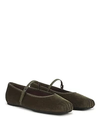 Franco Sarto Oriel Fabric Square Toe Mary Jane Ballerina Flats