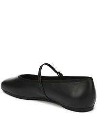 Franco Sarto Oriel Leather Square Toe Mary Jane Ballerina Flats