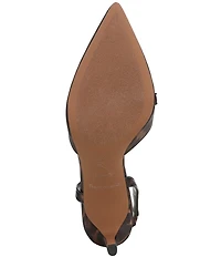 Franco Sarto Peyton Leopard Print Slingback Dress Pumps