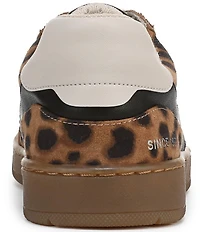 Franco Sarto Ponti Leopard Print Sneakers