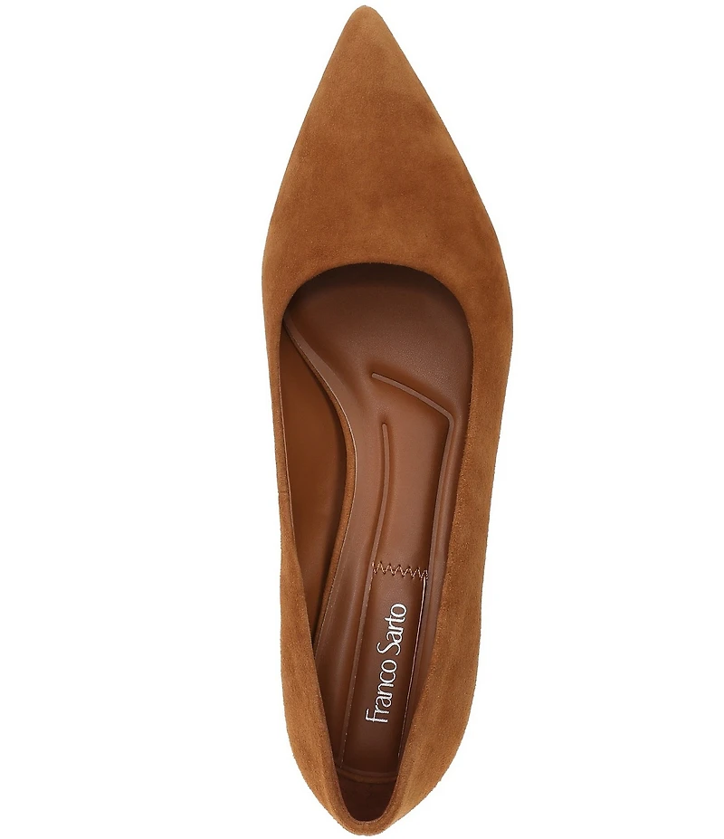 Franco Sarto Racer Suede Pumps