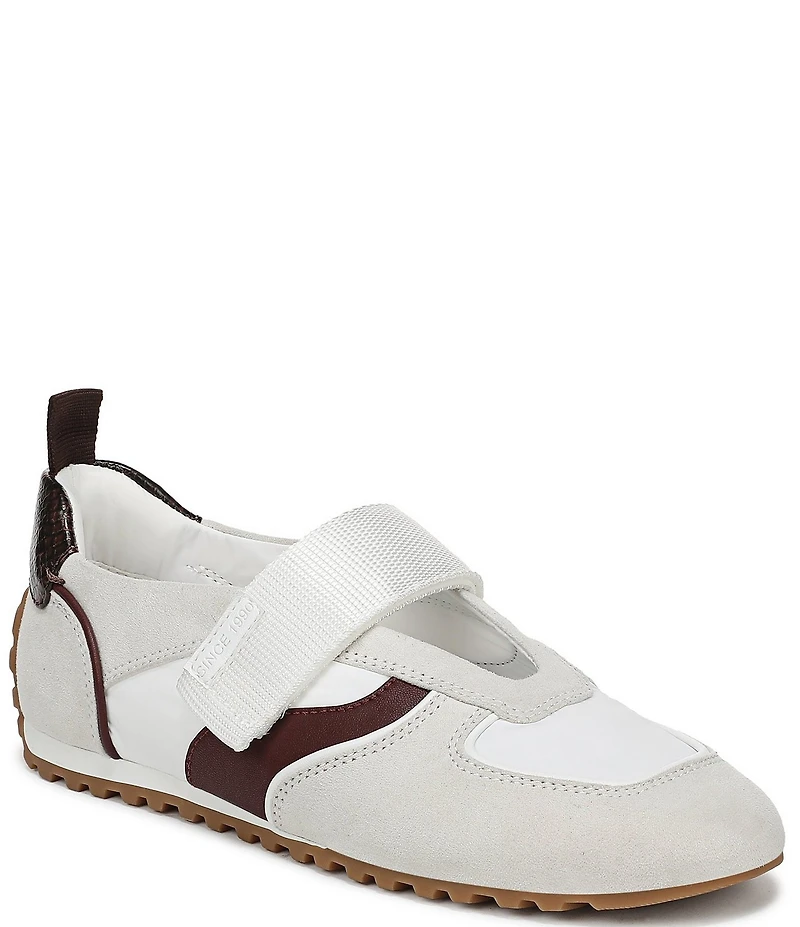 Franco Sarto Raina Hook-and-Loop Snake Print Accent Sneakers