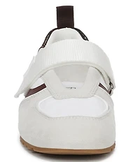 Franco Sarto Raina Hook-and-Loop Snake Print Accent Sneakers