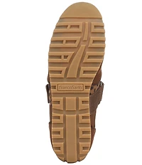 Franco Sarto Raina Leopard Print Accent Hook-and-Loop Sneakers