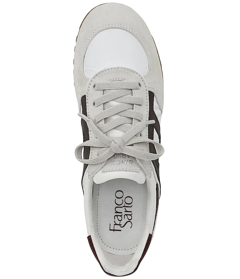 Franco Sarto Raquel Nylon Lace Up Sneakers