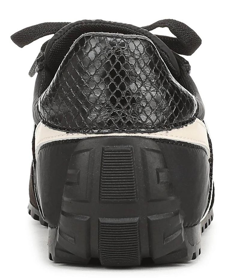 Franco Sarto Raquel Nylon Snake Print Accent Sneakers