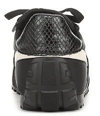 Franco Sarto Raquel Nylon Snake Print Accent Sneakers