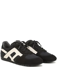 Franco Sarto Raquel Nylon Snake Print Accent Sneakers