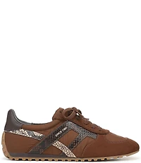 Franco Sarto Raquel Nylon Snake Print Accent Sneakers