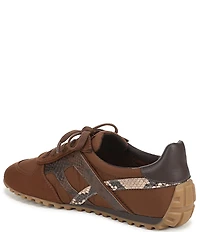 Franco Sarto Raquel Nylon Snake Print Accent Sneakers
