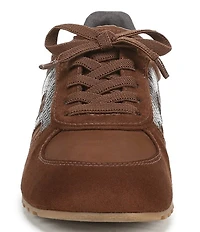 Franco Sarto Raquel Nylon Snake Print Accent Sneakers