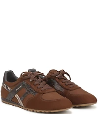 Franco Sarto Raquel Nylon Snake Print Accent Sneakers