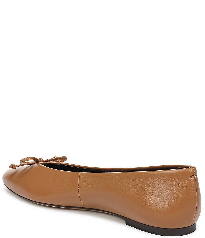 Franco Sarto Rosalee Leather Ballet Bow Flats
