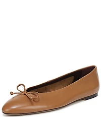 Franco Sarto Rosalee Leather Ballet Bow Flats