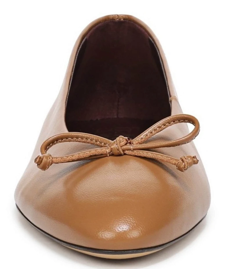 Franco Sarto Rosalee Leather Ballet Bow Flats