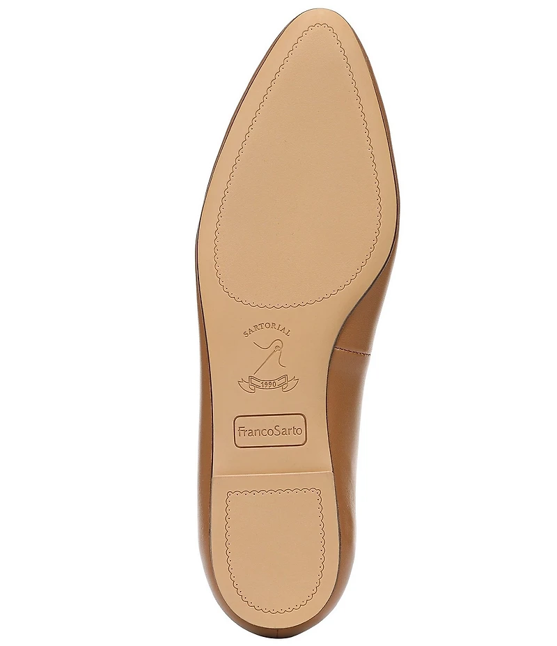 Franco Sarto Rosalee Leather Ballet Bow Flats