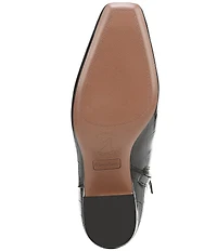 Franco Sarto Saydie Croco Embossed Leather Booties