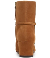 Franco Sarto Saydie Suede Booties