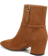 Franco Sarto Saydie Suede Booties