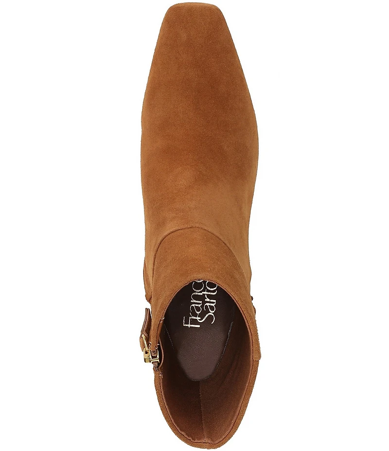 Franco Sarto Saydie Suede Booties