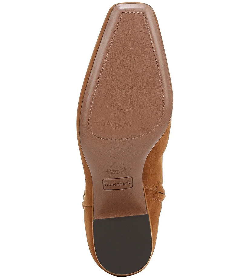 Franco Sarto Saydie Suede Booties